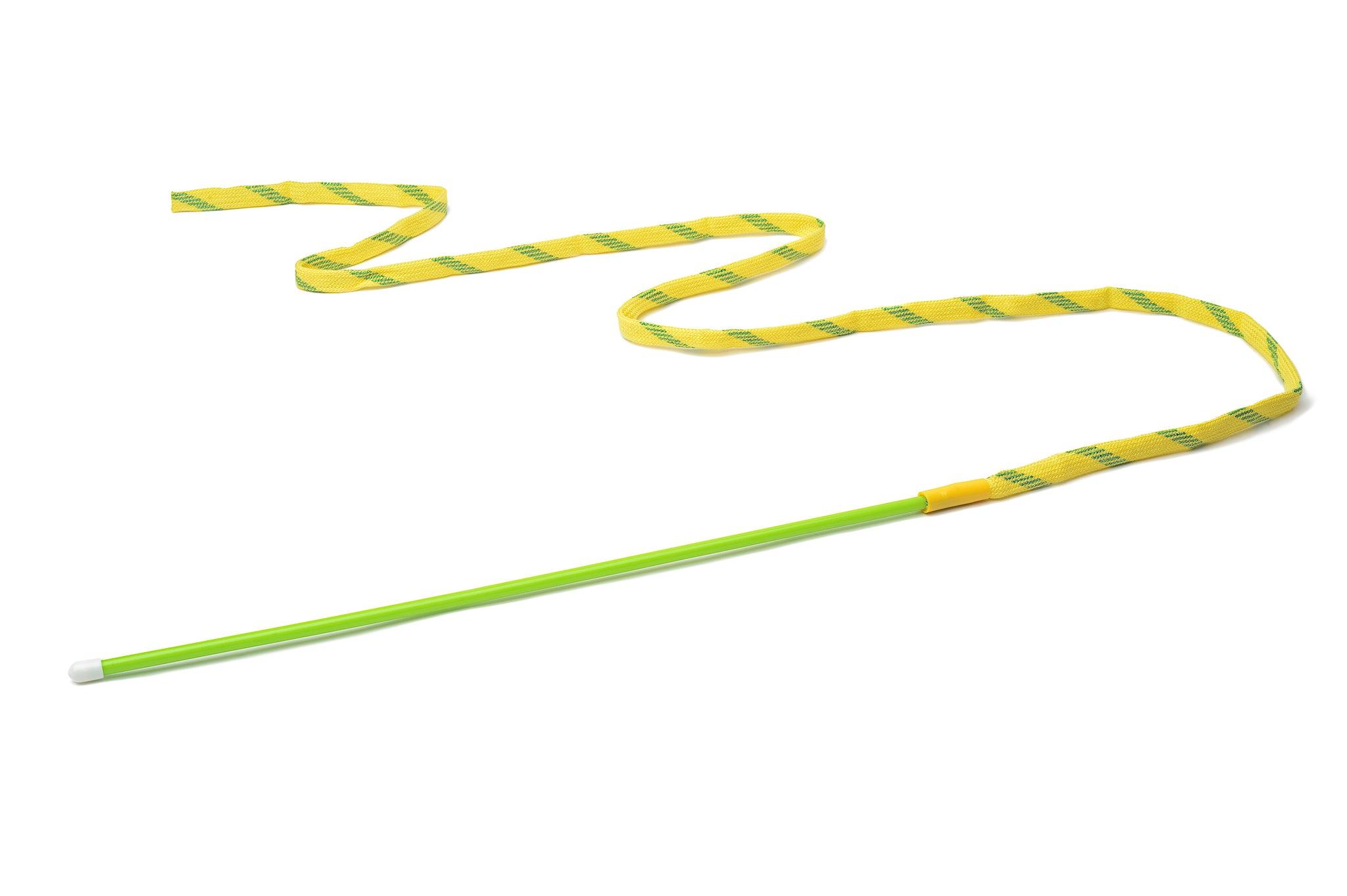 RompiCatz Rustlin Mylar Wiggler Crinkle Wand Cat Toy
