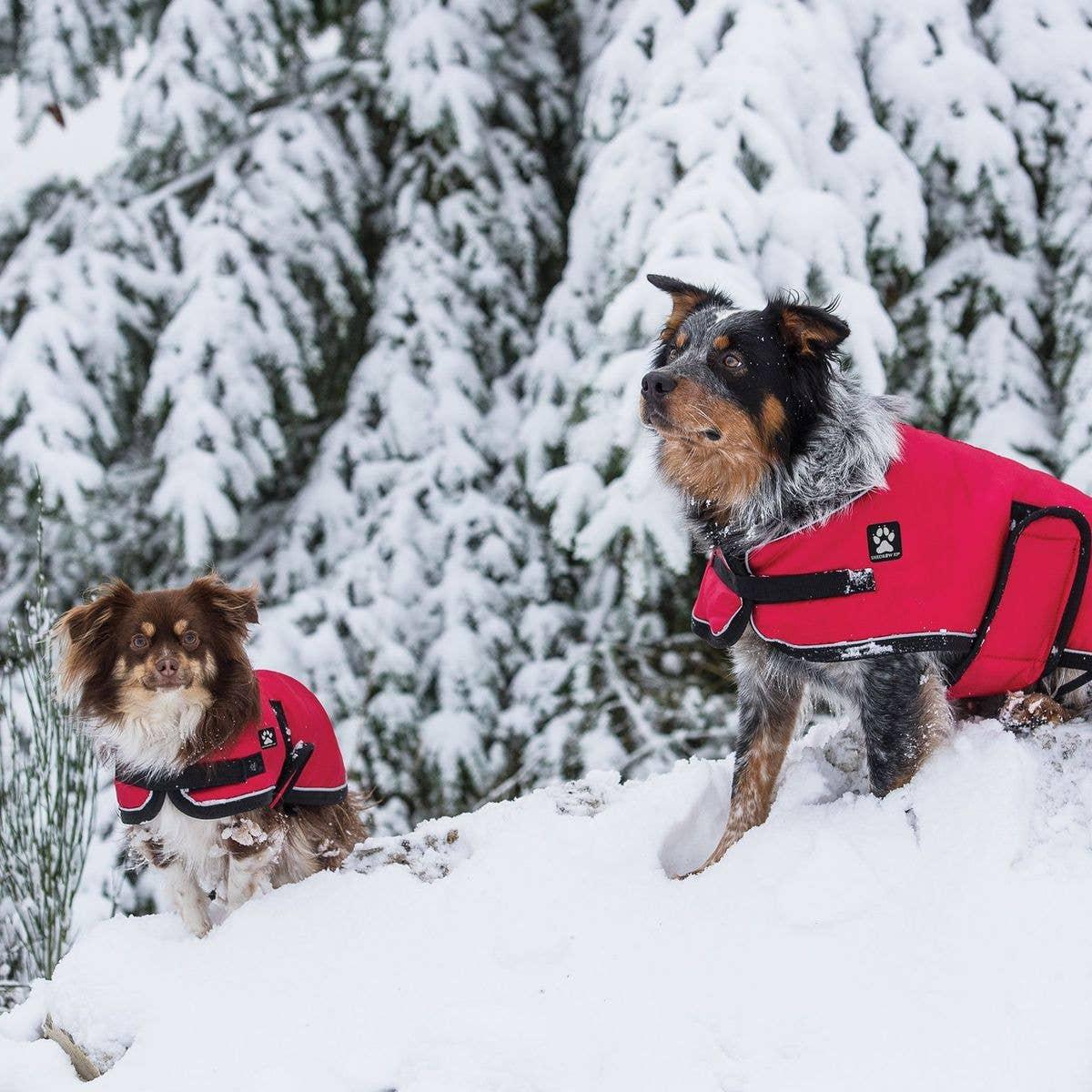 Shedrow K9 Tundra Dog Coat, Red, Large