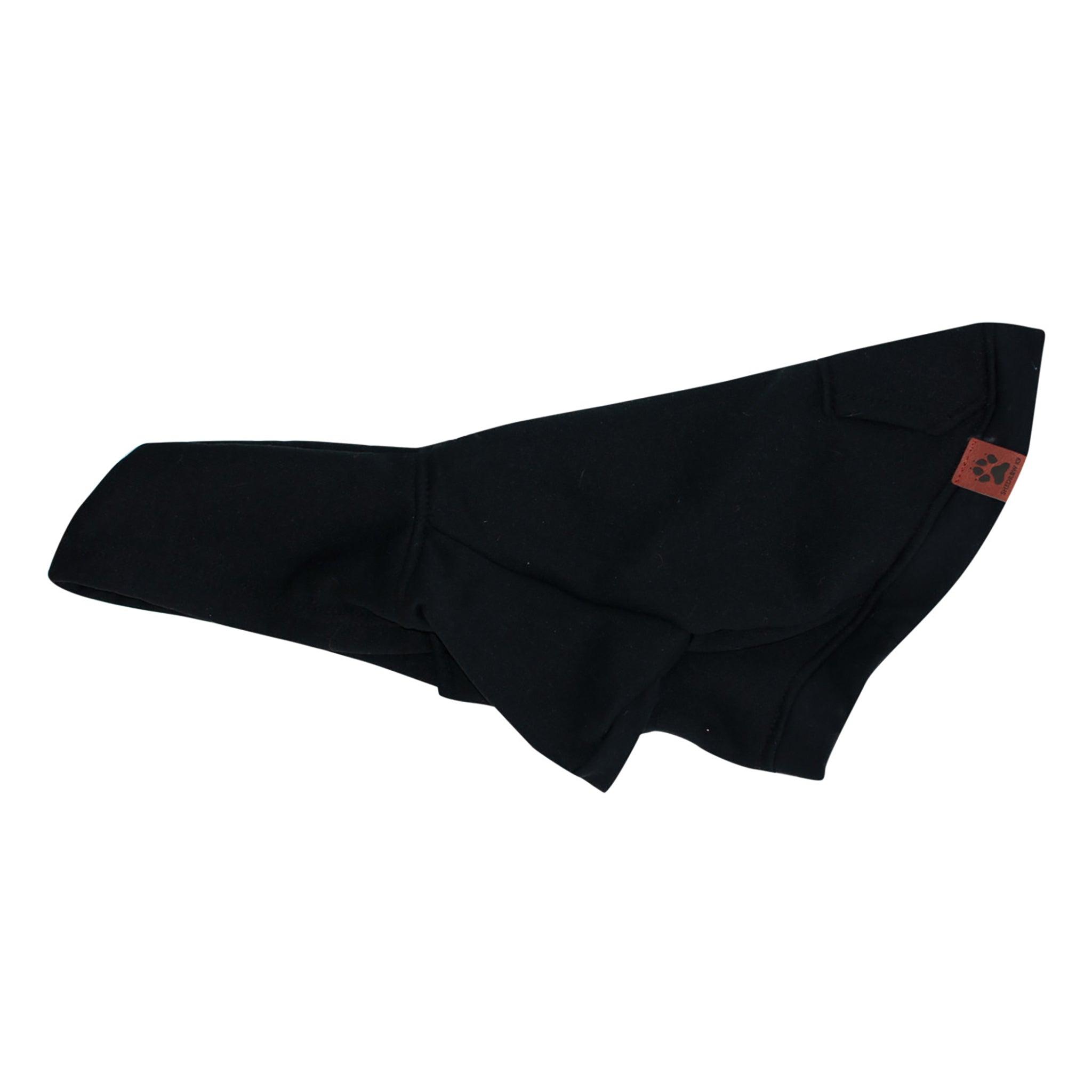 Shedrow K9 Sweat à capuche Brentwood pour chien, noir, Moyen Petit