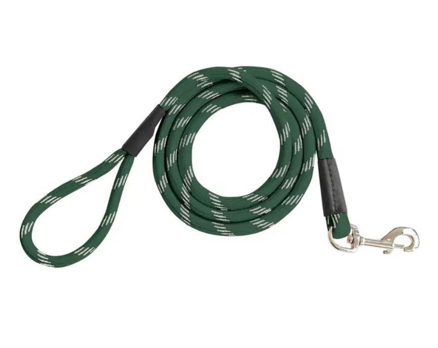 Shedrow K9 Camino Rope Dog Leash, Smoke Pine