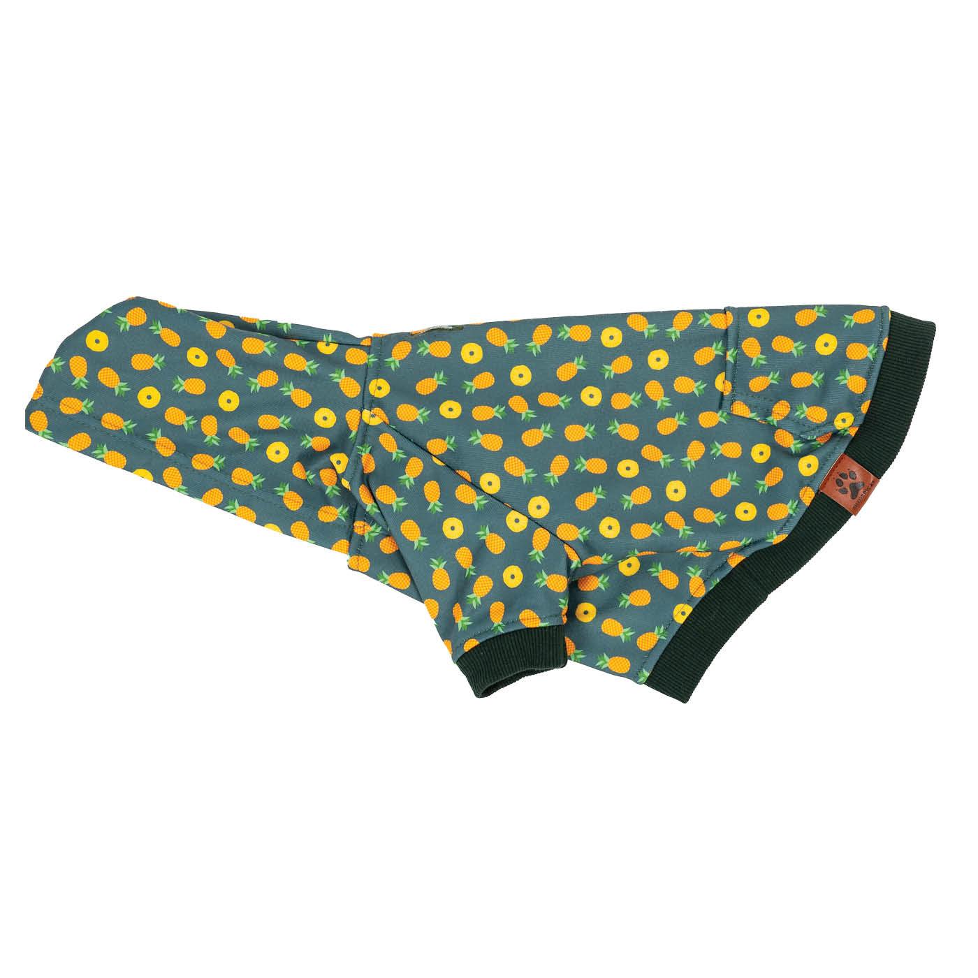 Shedrow K9 Canmore Dog Hoodie, Pineapple, Medium Small