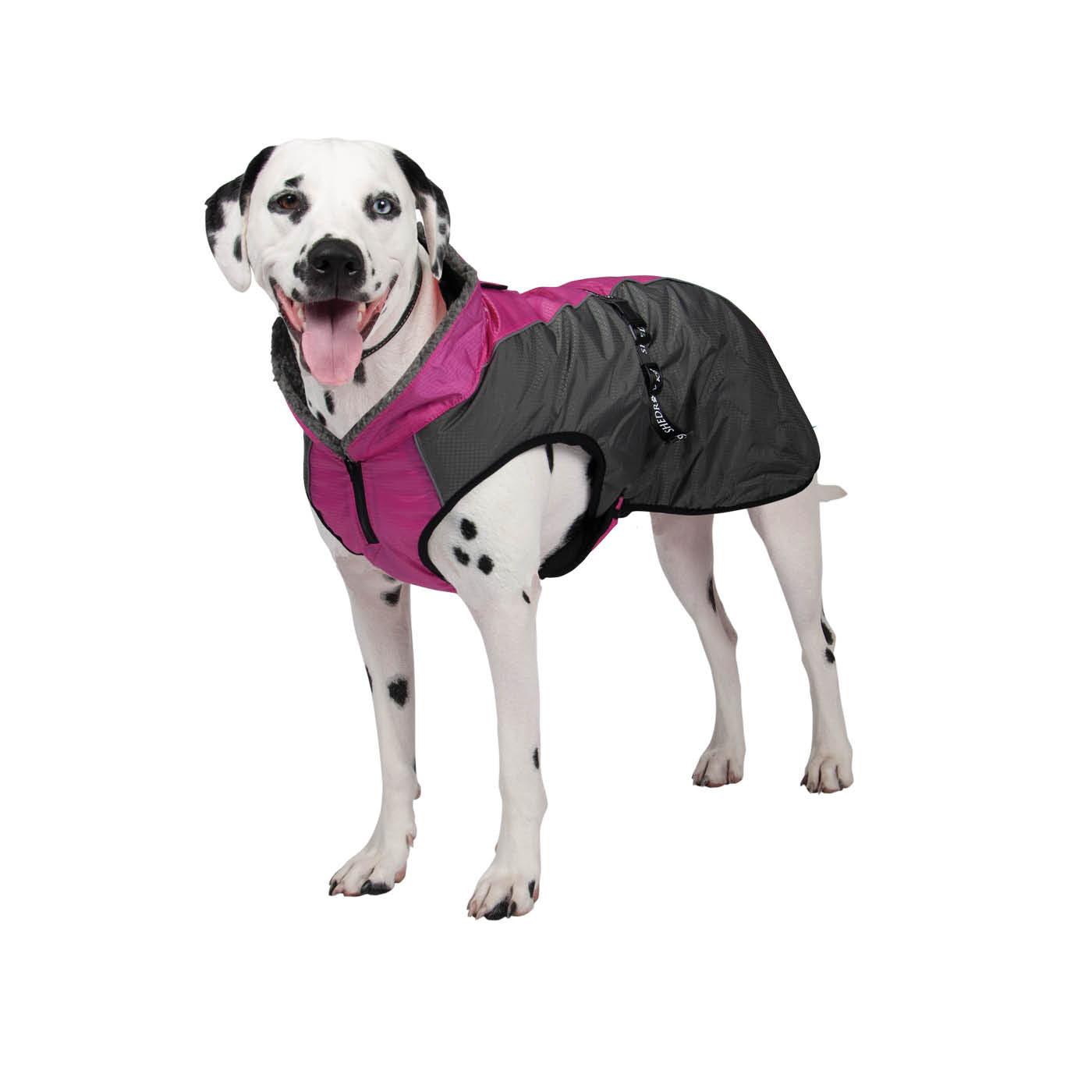 Shedrow K9 Chinook Dog Coat, Festival Fuchsia, XX-Small