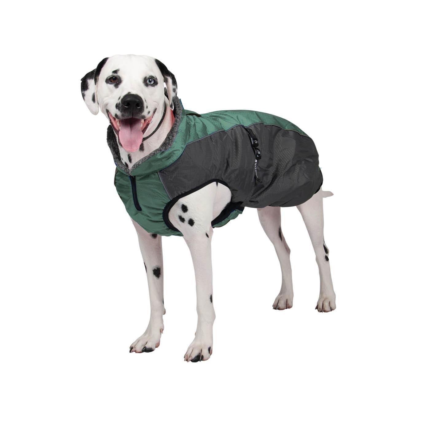 Shedrow K9 Chinook Dog Coat, Smoke Pine, XX-Small