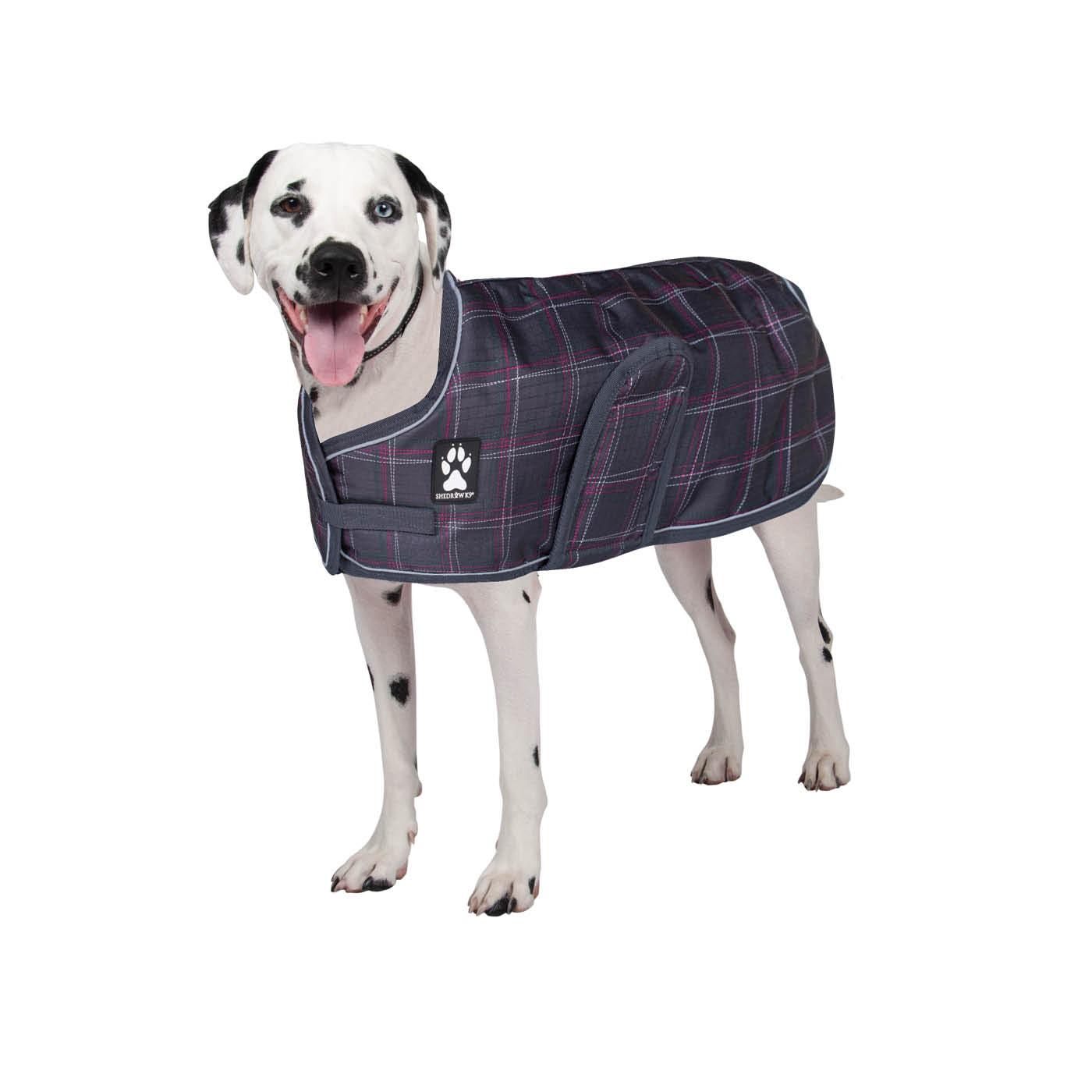 Shedrow K9 Glacier Dog Coat, Periscope Plaid, Medium