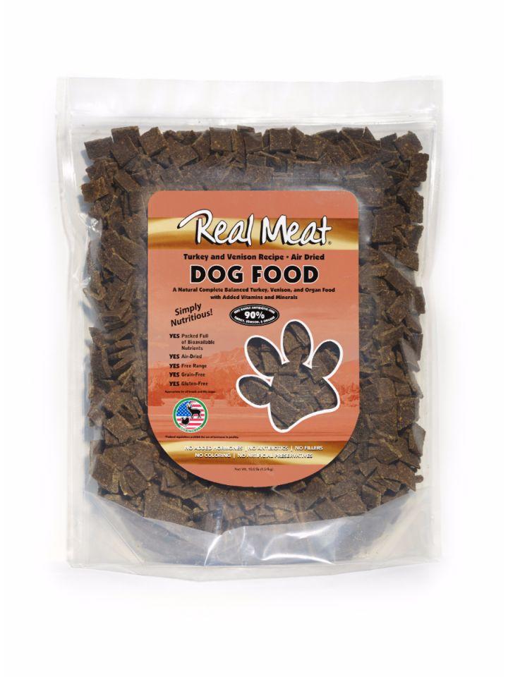 The Real Meat Company 90% Turkey & Venison Recipe Air-Dried Dog Food, 10-lb