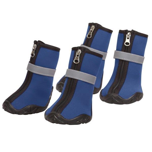 Zack & Zoey ThermaPet Neoprene Dog Boots, Blue, X-Large