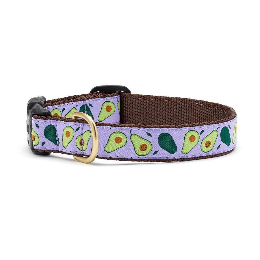 Up Country Dog Collar, Avocado, 5/8-in x 12-18-in