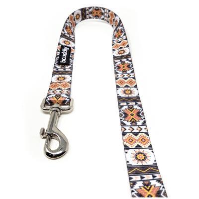 Bcuddly Dog Leash, Tan Aztec, 6-ft