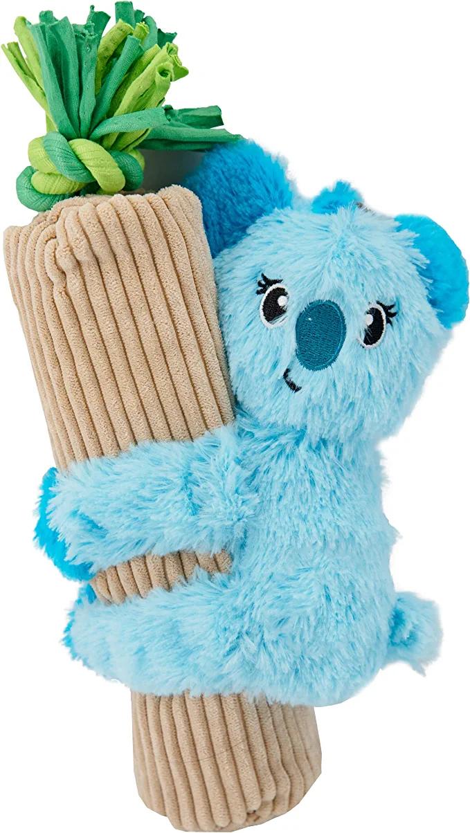 Charming Pet Cuddly Climbers Koala Dog Toy, Blue