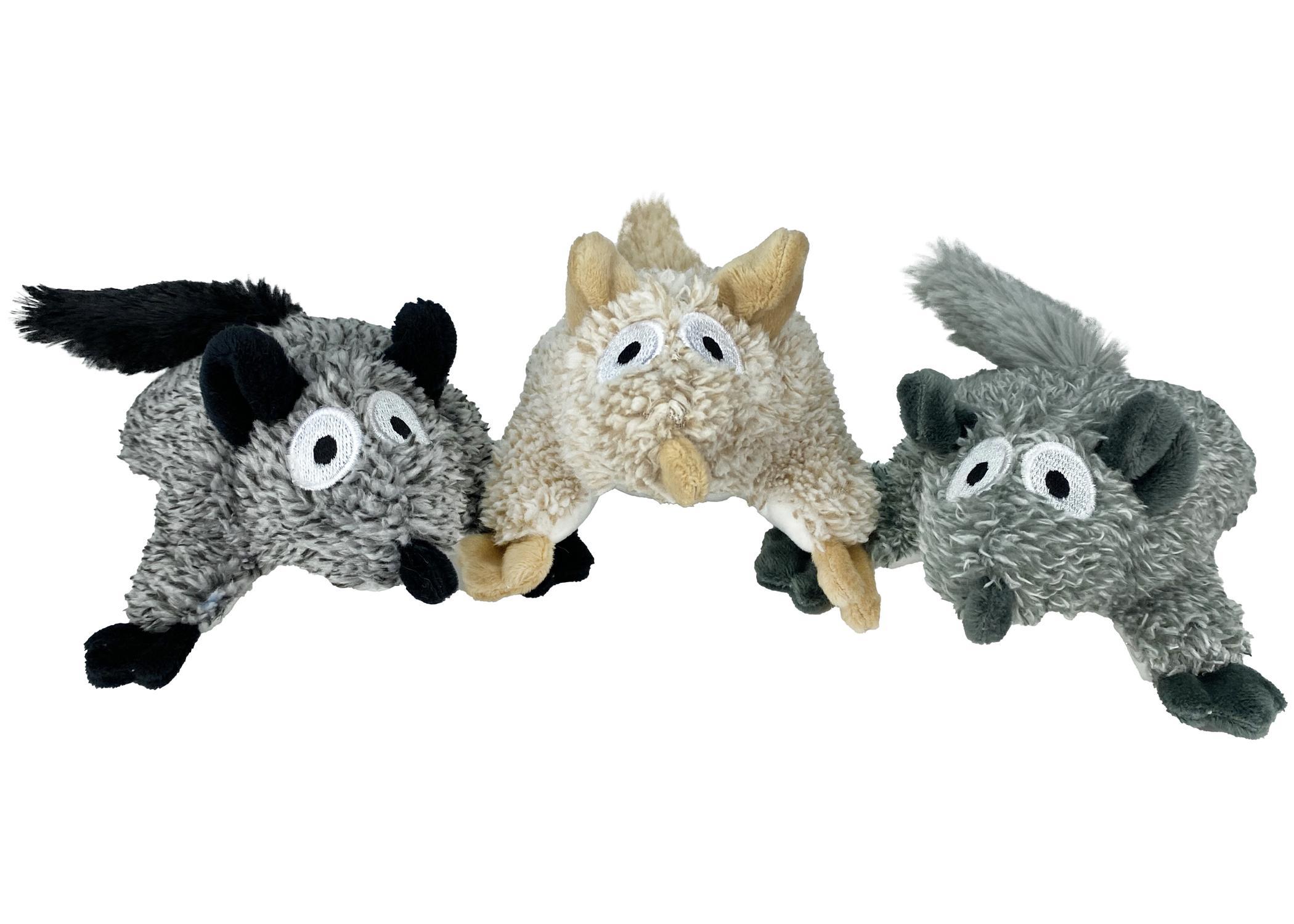 Multipet Pet Envy Squirrel Dog Toy, Assorted