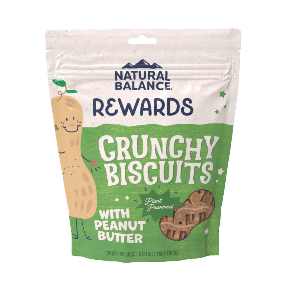 Natural Balance Rewards Crunchy Biscuits with Peanut Butter Dog Treats