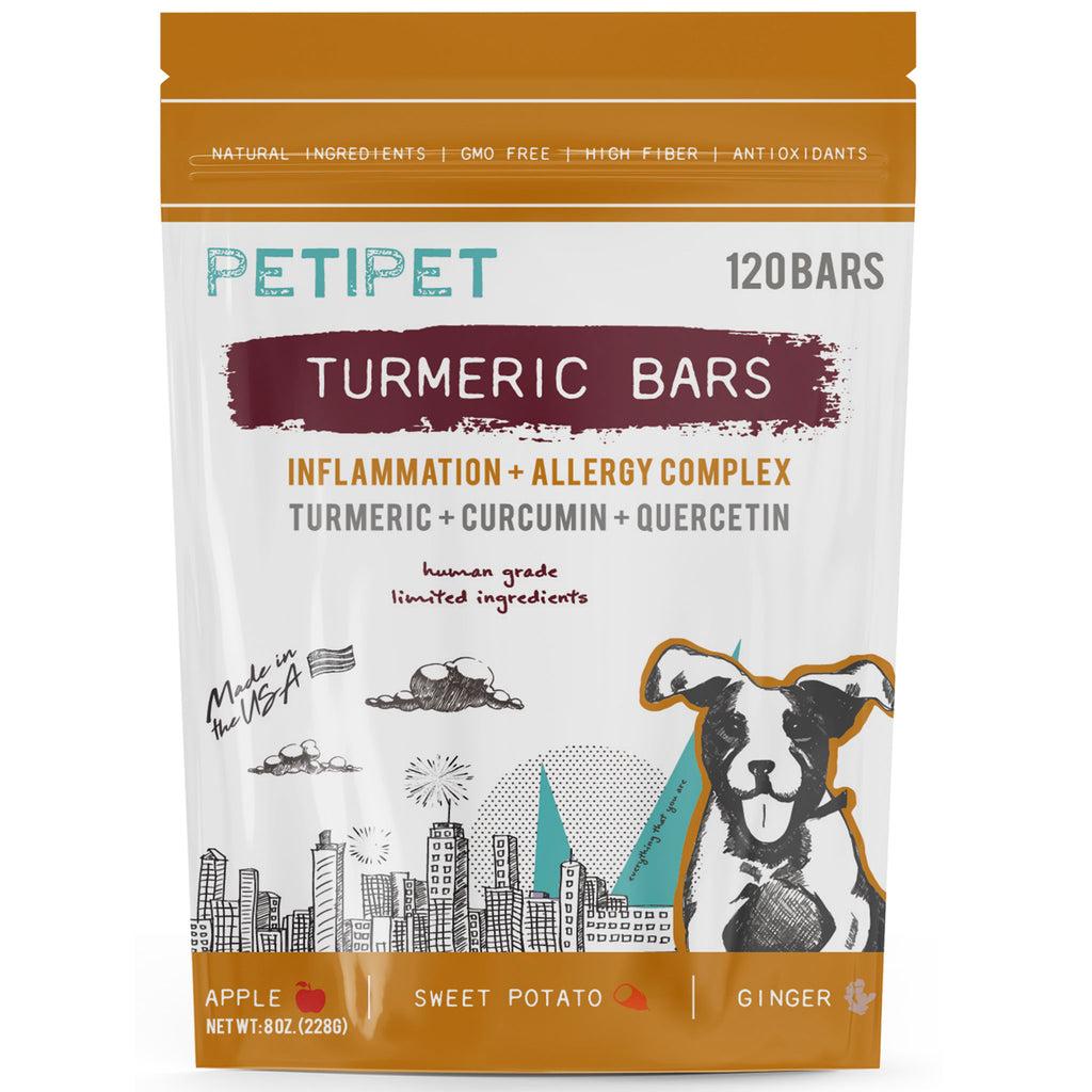 Petipet Turmeric Bars Dog Supplement