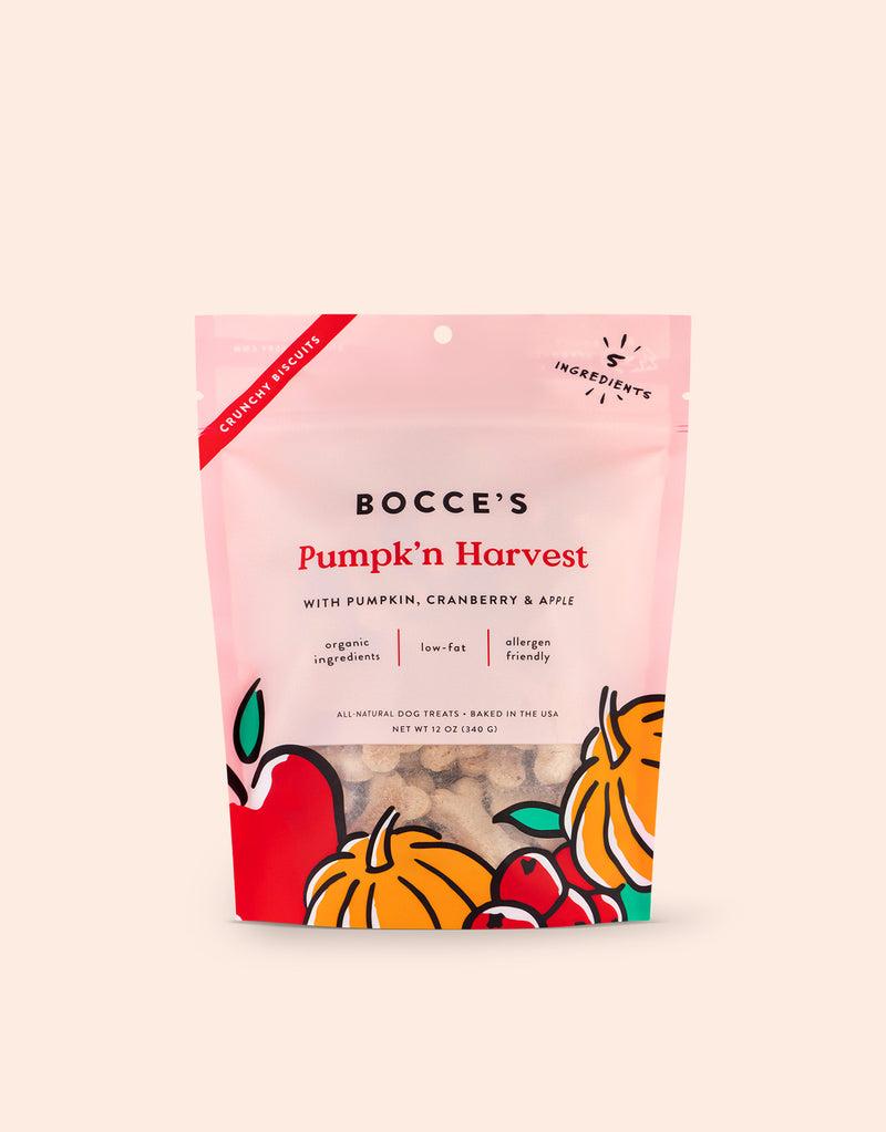 Bocce's Bakery Pumpk'n Harvest Biscuits Dog Treats