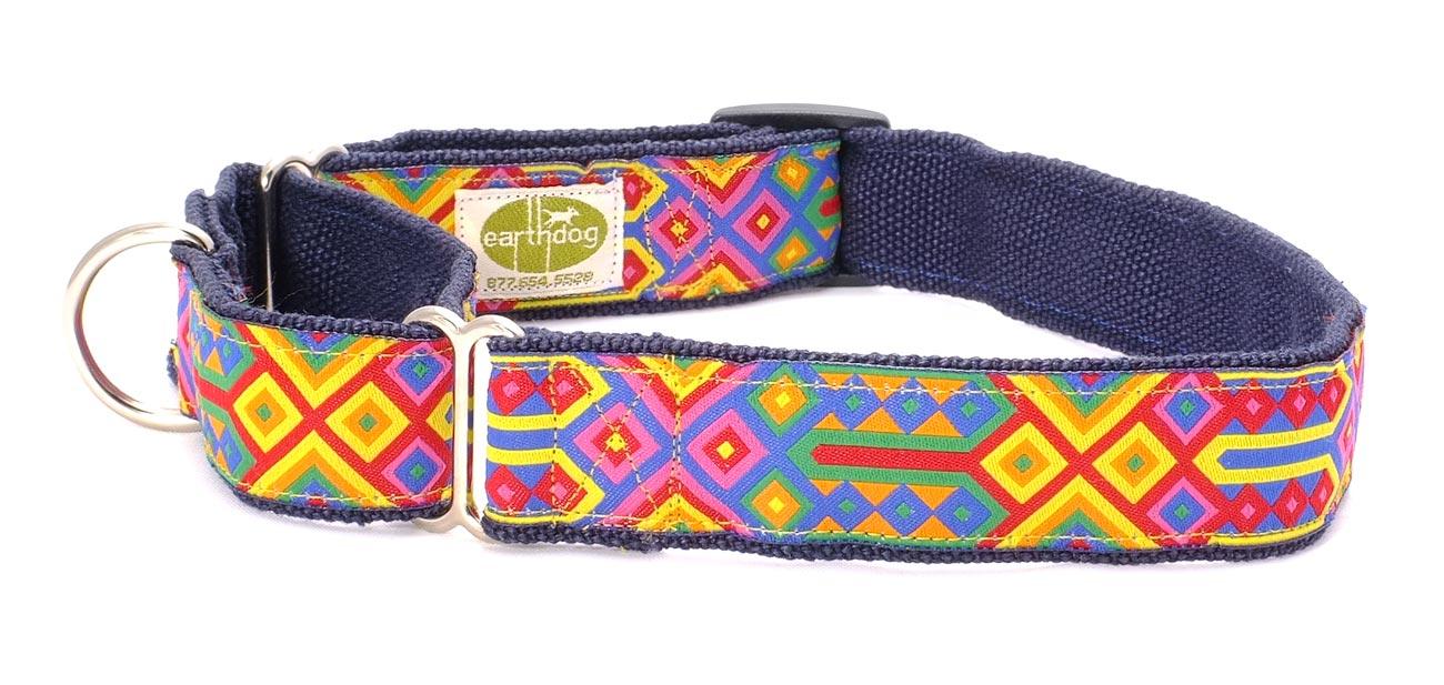 Earthdog Martingale H Dog Collar, Speck, Small