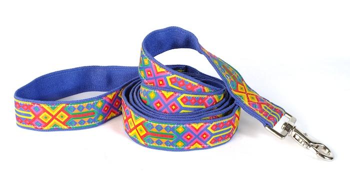 Earthdog Decorative H Dog Leash, Speck