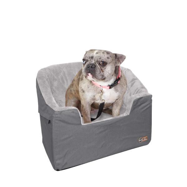 K&H Bucket Booster Knock Down Design Pet Seat, Gray, Large