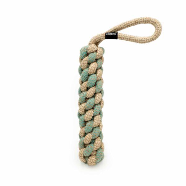 ZippyPaws ecoZippy Cotton & Jute Tug Dog Toy