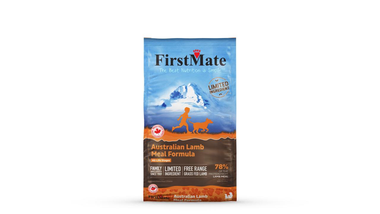 FirstMate Limited Ingredient Diet Australian Lamb Meal Grain-Free Dry Dog Food, 25-lb