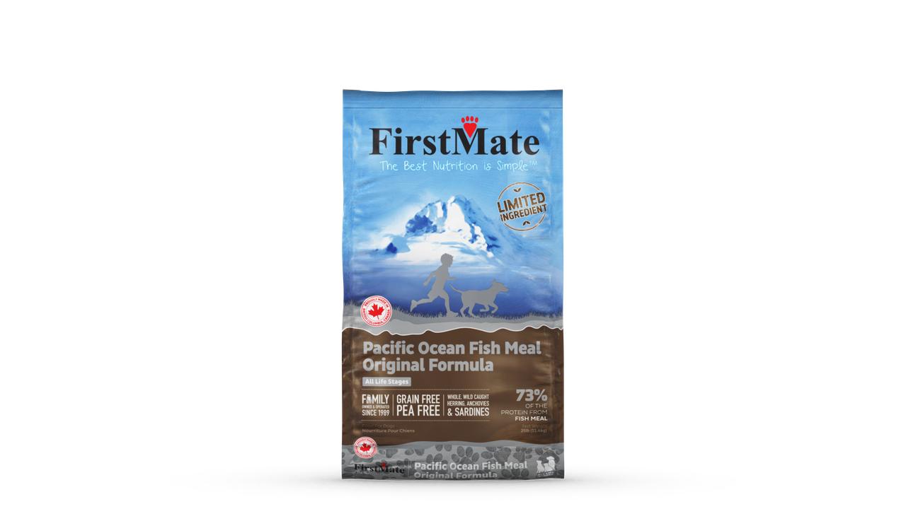 FirstMate Limited Ingredient Diet Pacific Ocean Fish Meal Original Grain-Free Dry Dog Food, 25-lb