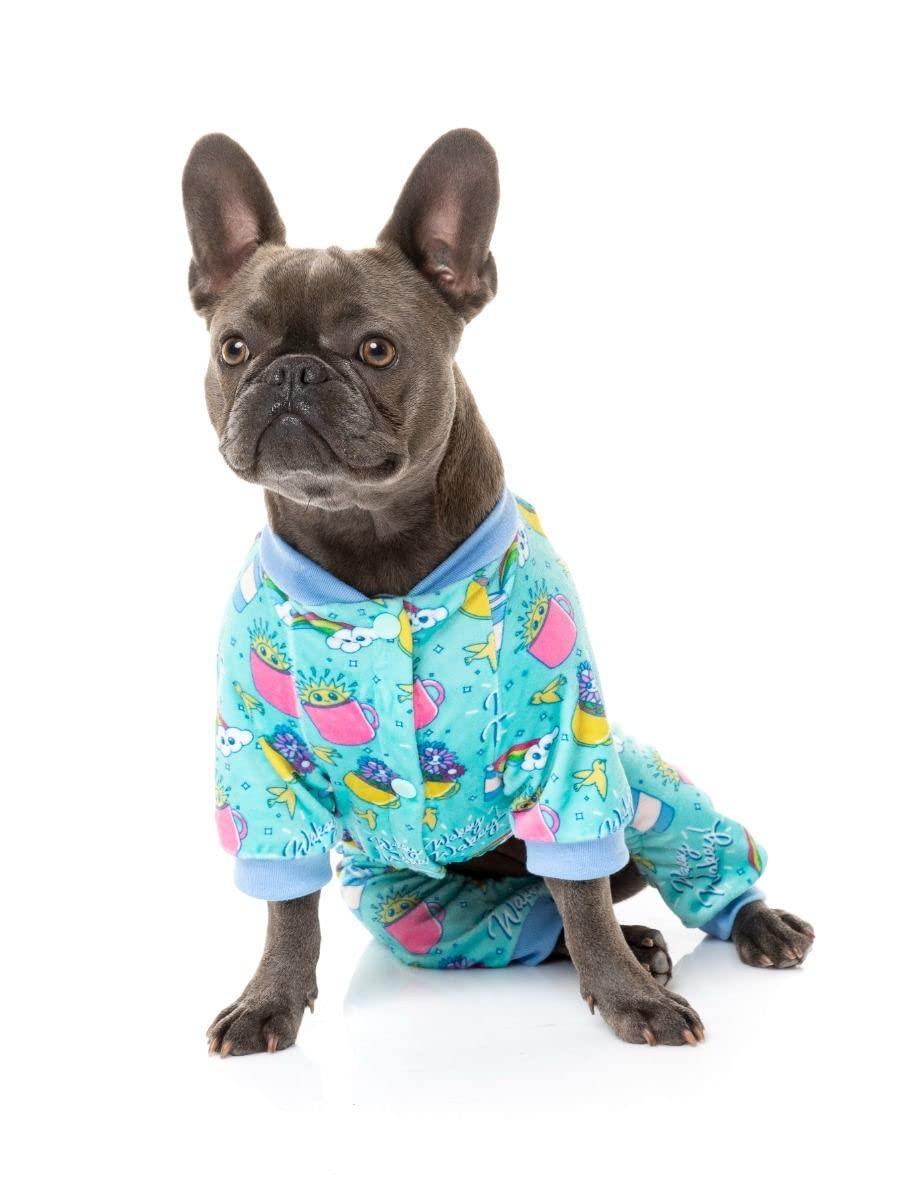 FuzzYard Wakey Wakey Dog Pajamas, Size 5