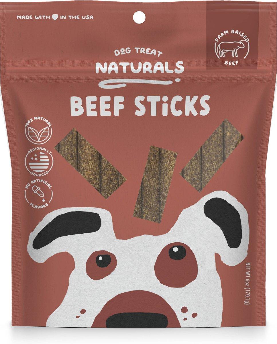 Dog Treat Naturals Original Recipe Beef Sticks Dog Treats, 6-oz