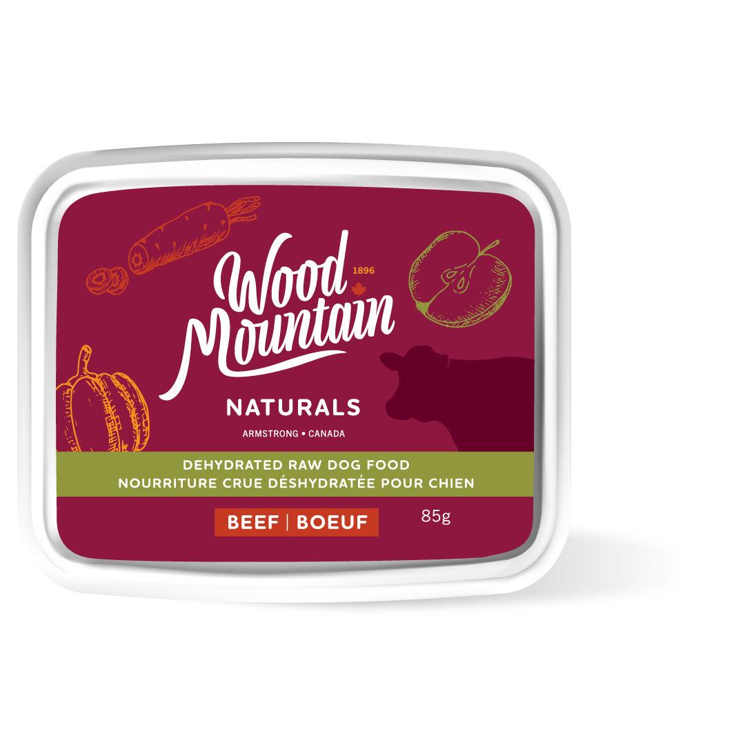 Wood Mountain Naturals Doggy Bag Taster Beef Dehydrated Dog Food