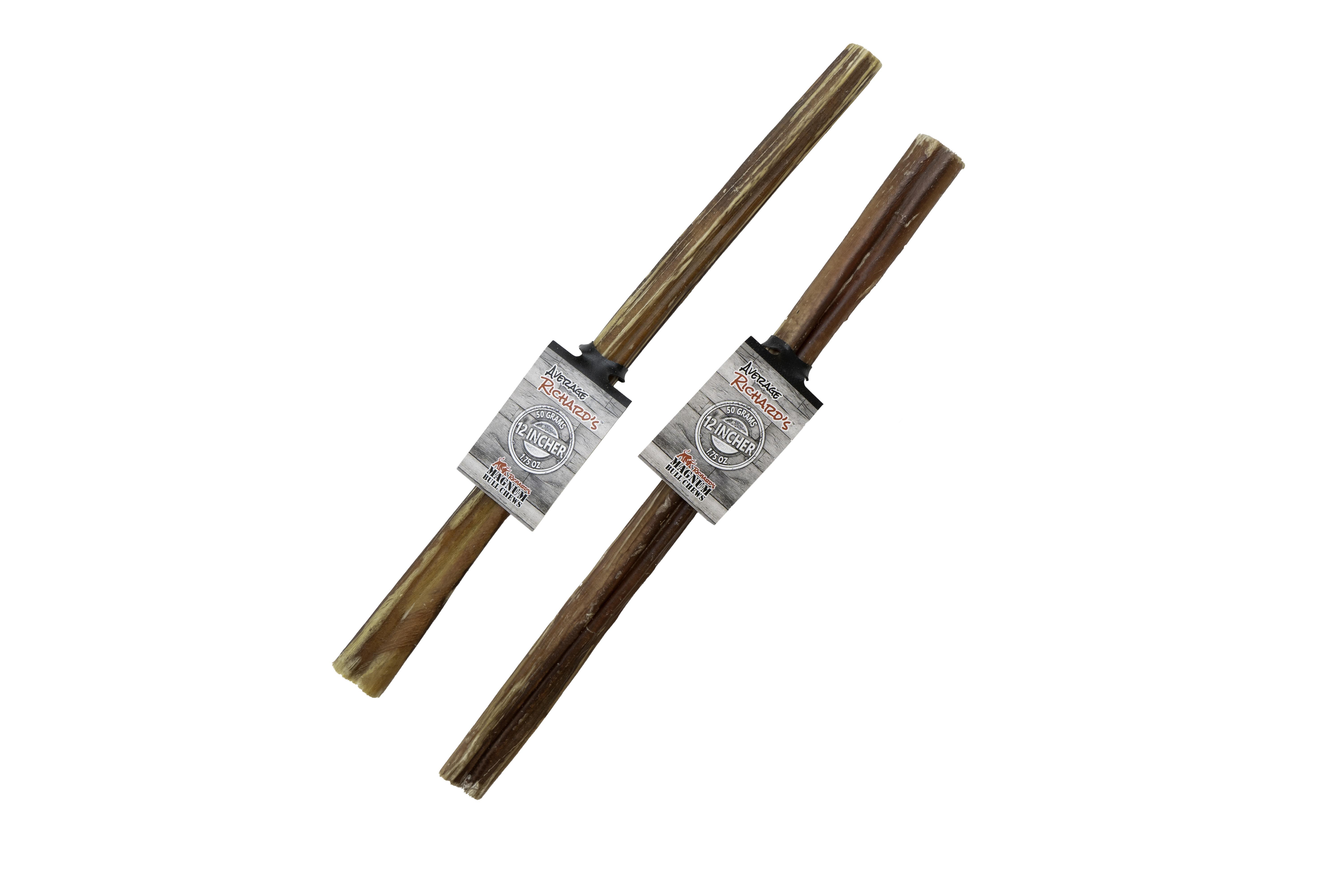 This & That Richard's Magnum Bull Chews Moyenne Richard's gâteries pour chien, 12 po