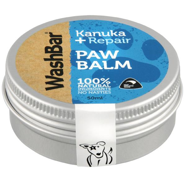 WashBar Kanuka + Repair Paw Balm for Dogs