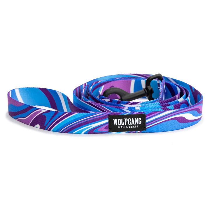 Wolfgang Dog Leash, MarbleWave, 5/8-in x 4-ft