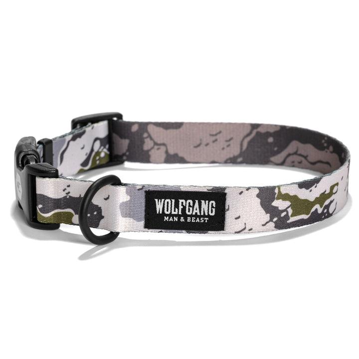 Wolfgang Dog Collar, HideOut, Small (5/8-in x 8-12-in)