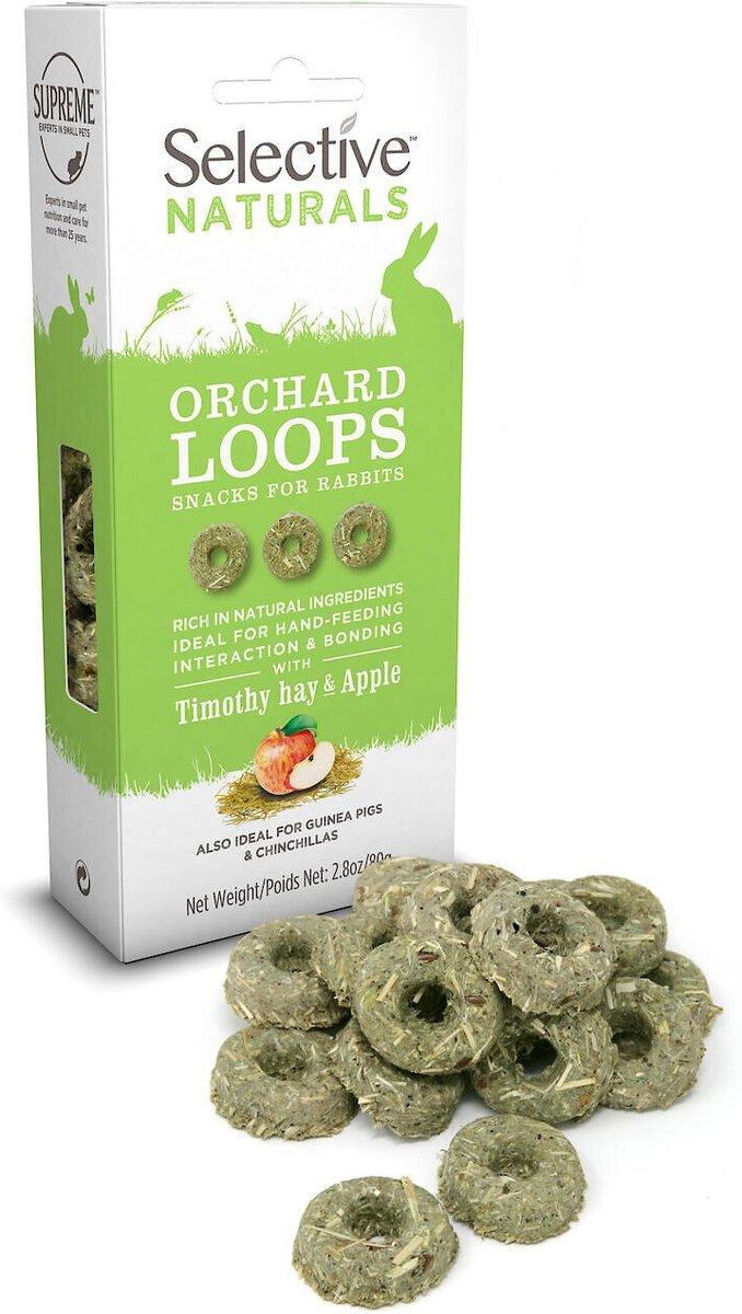Supreme Petfoods Selective Naturals Orchard Loops Small Animal Treats