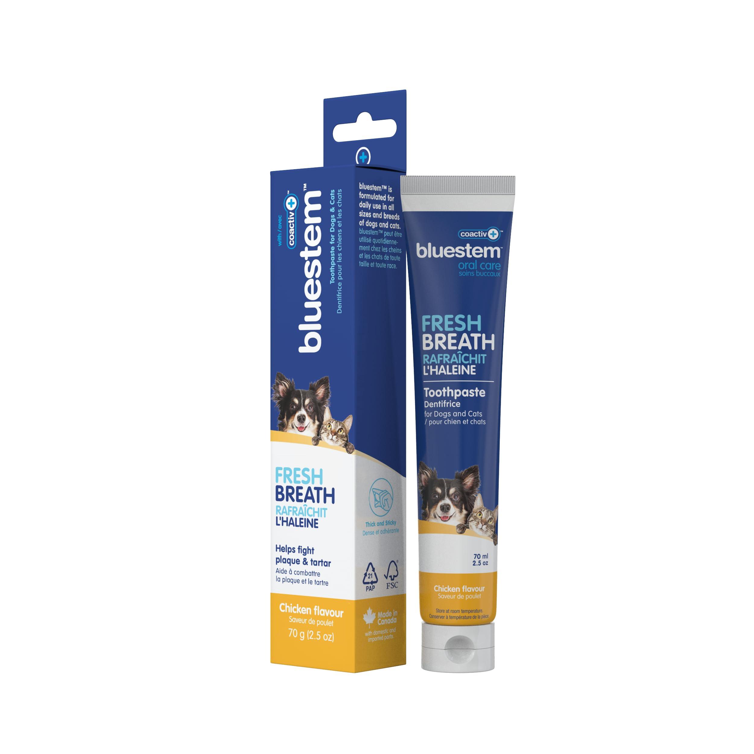 Bluestem Oral Care Chicken Flavor Dog Toothpaste (CA), 70-gram