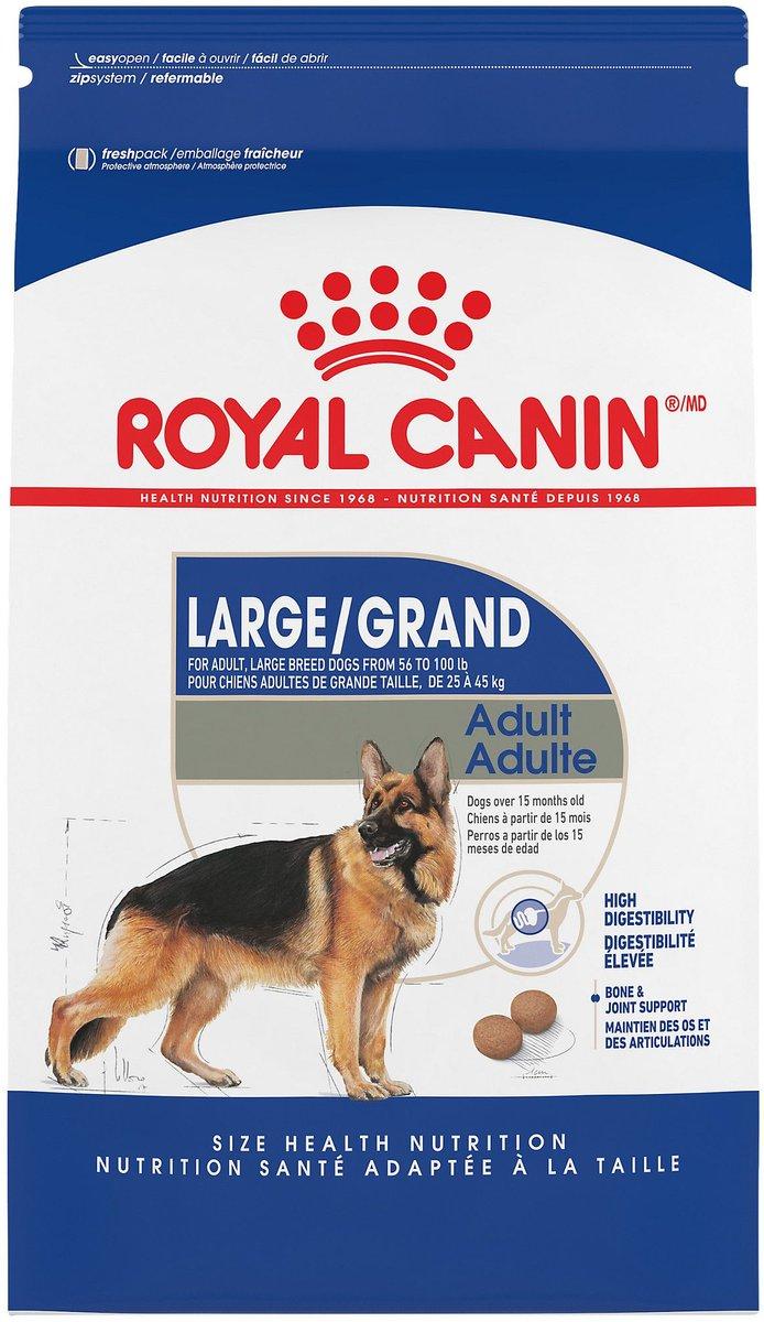 thumbnail image 2 of Royal Canin Breed Health Nutrition German Shepherd Adult Dry Dog Food, 30 Lbs - Chicken, High Protein 2 of 3