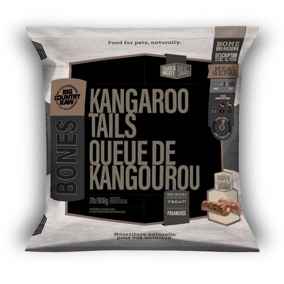 Big Country Raw Kangaroo Tail Frozen Dog Food