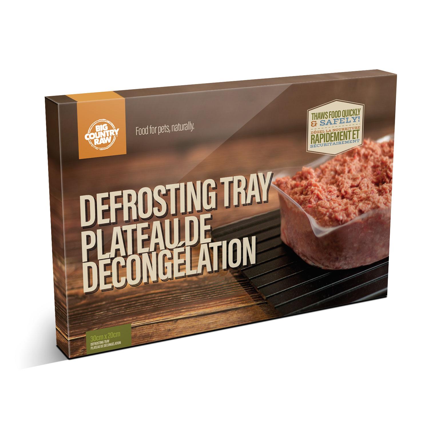 Big Country Raw Defrosting Tray for Pet Food