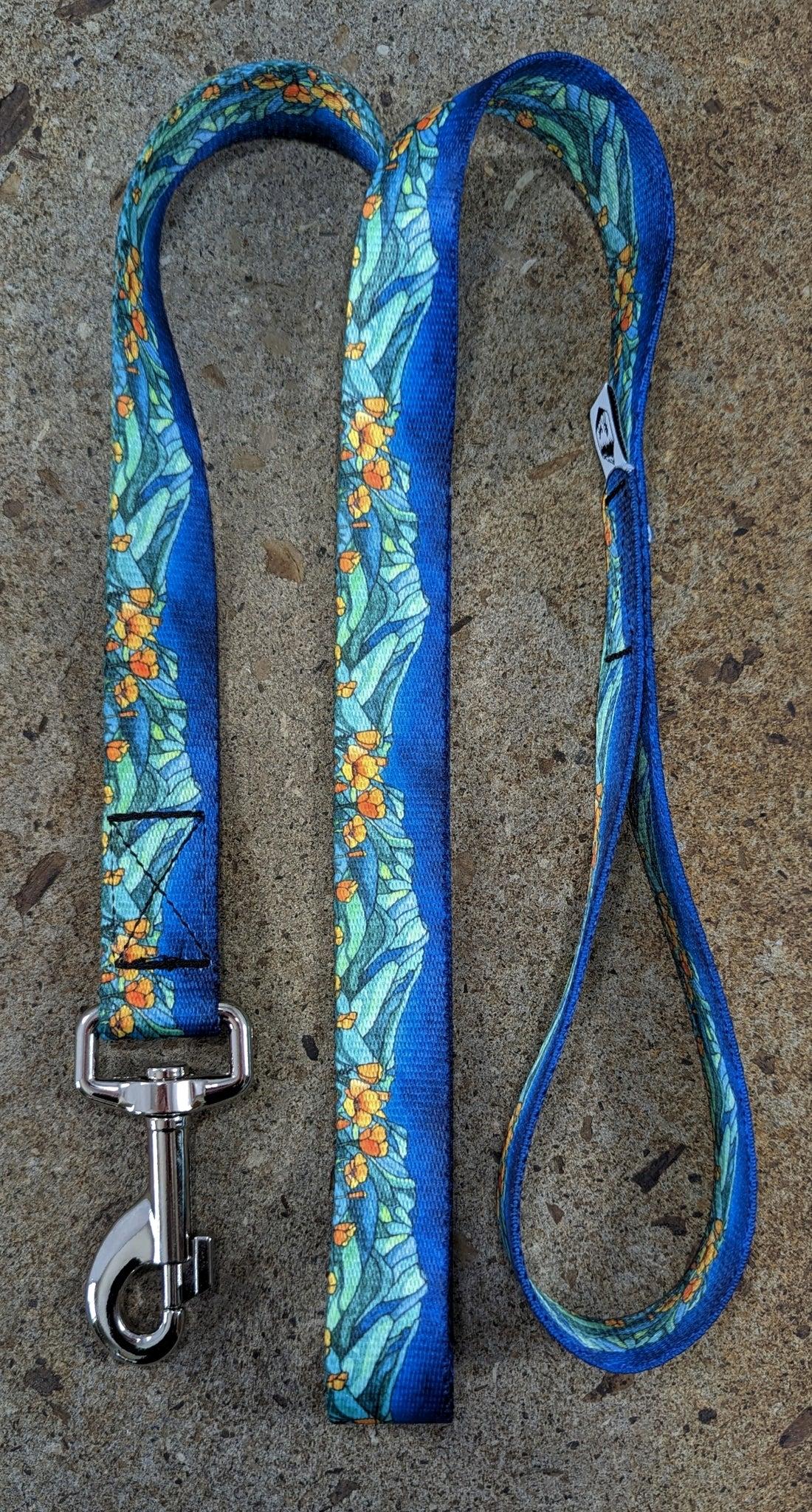MTN Straps Dog Leash, Mount Tam, 4-ft