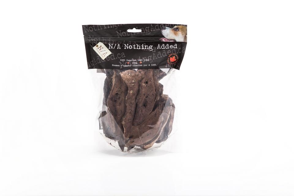Nothing Added Lamb Lung Dog Treats, 150-gram