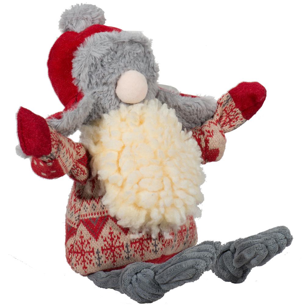 HuggleHounds Trapper Hat Santa Gnome Knottie HuggleHounds Trapper Hat Santa Gnome Knottie