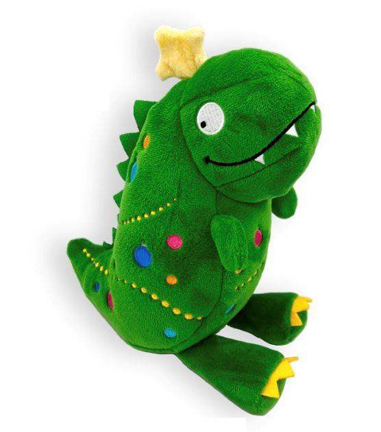 Huxley & Kent Power Plush Tree Rex Dino 2.0 Dog Toy