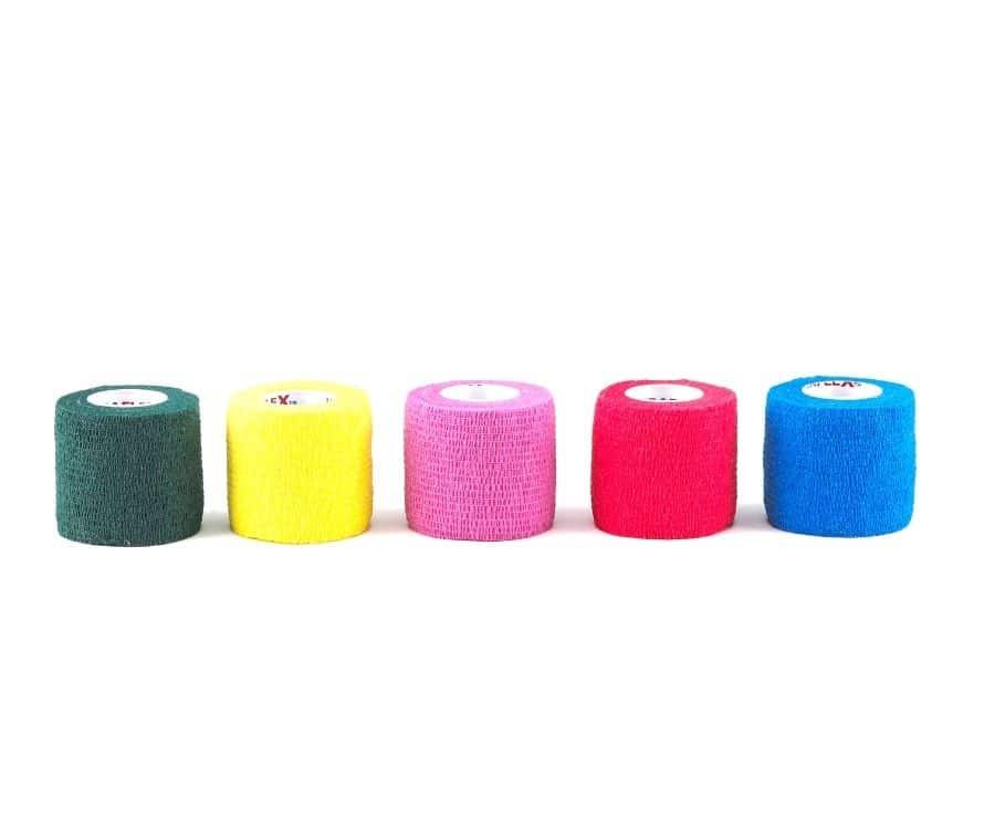 UBAVET UBAFLEX Cohesive Bandage for Pets, Yellow
