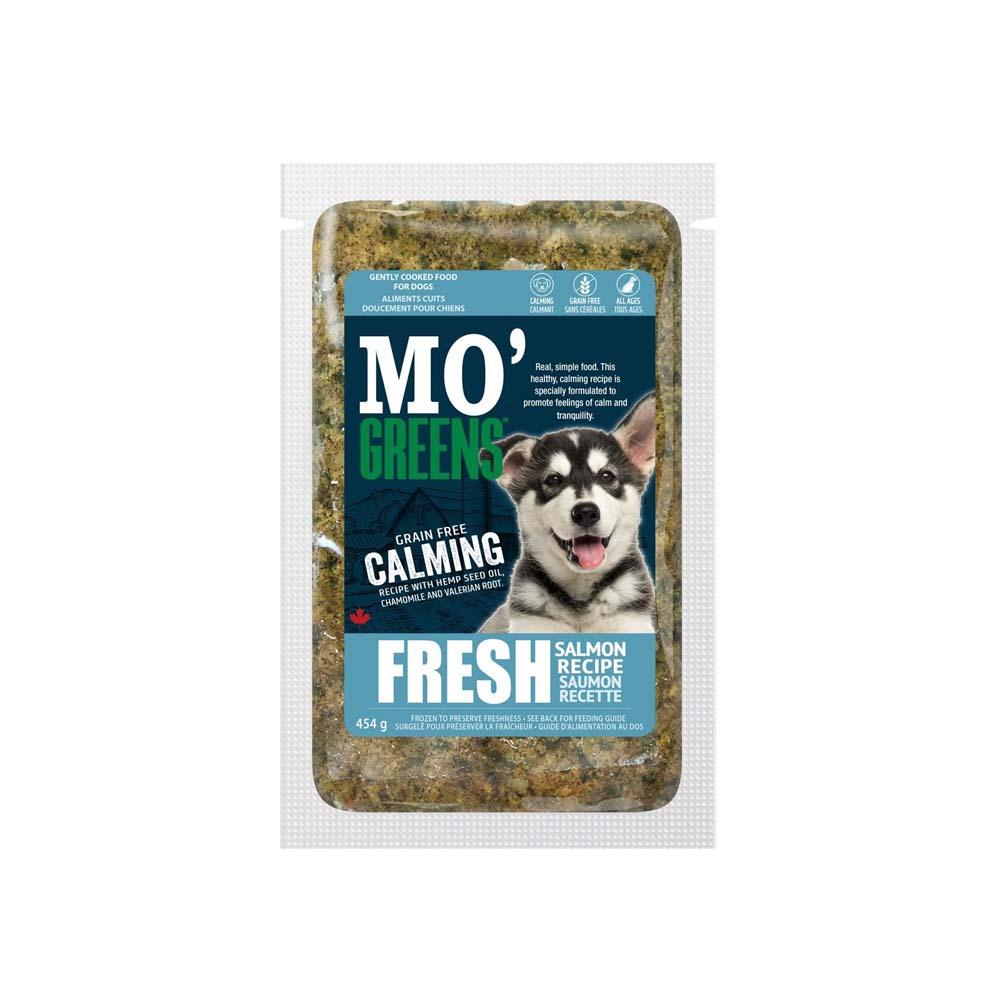 Mo' Greens Calming Salmon Gently Cooked Frozen Dog Food