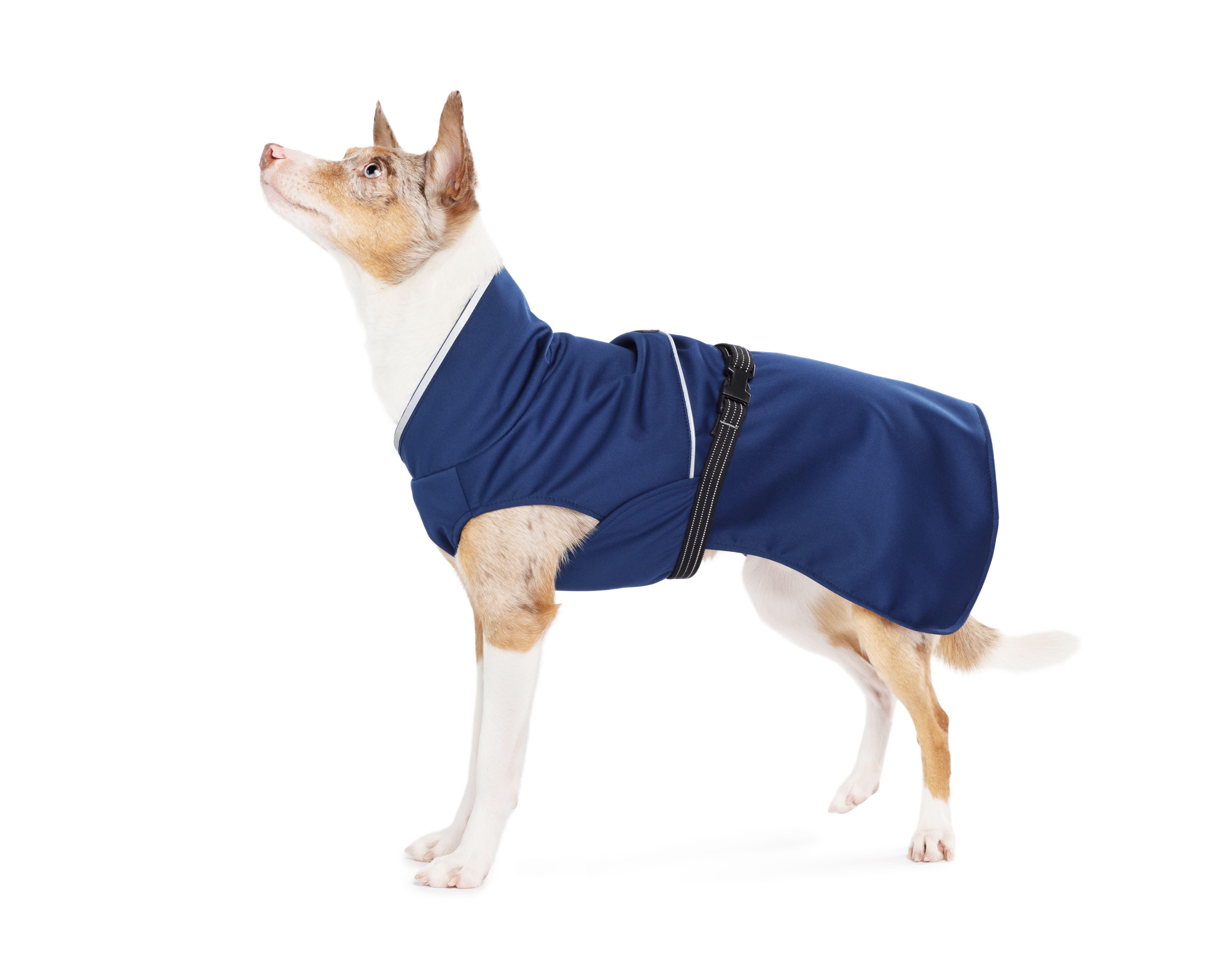 Goldpaw RainPaw II Dog Rain Jacket, Navy, 20