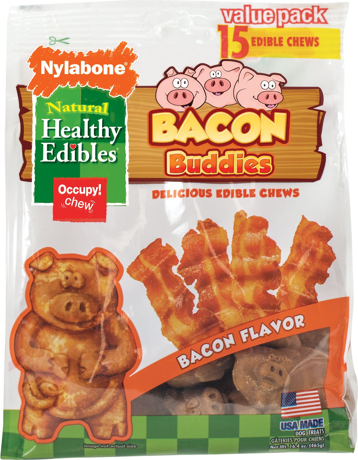 nylabone bacon buddies