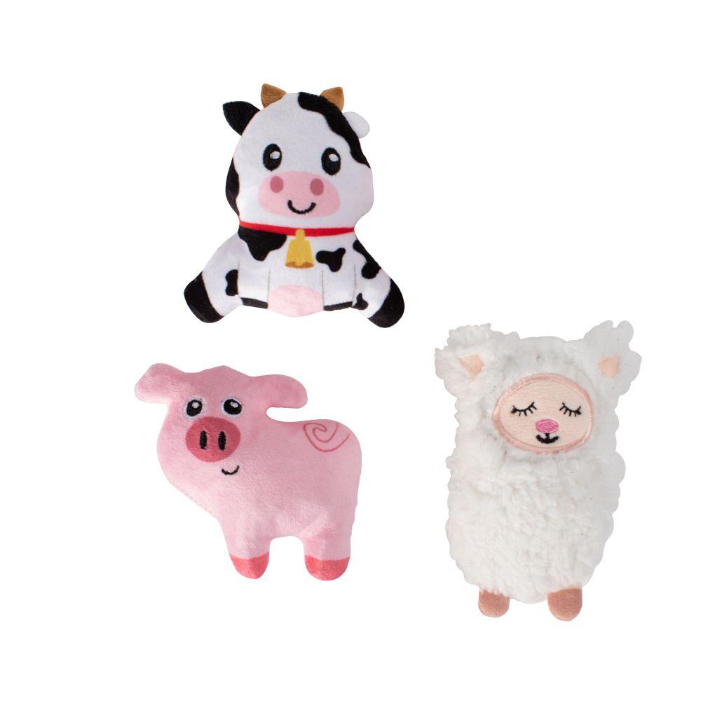 Pet Shop by Fringe Studio Needle in the Haystack Dog Toy, Mini, 3-pk