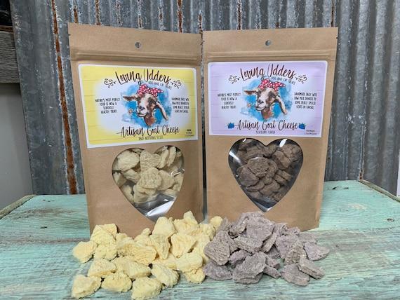 This Little Farm Loving Udders Artisan Goat Cheese Original Dog & Cat Treats, 3.3-oz