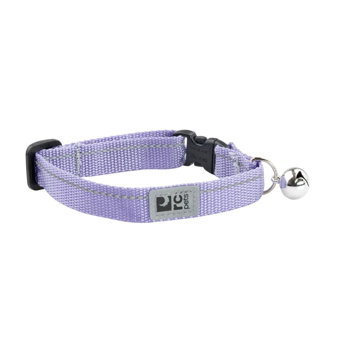 RC Pets Primary Kitty Breakaway Cat Collar, Lilac, 8-10-in