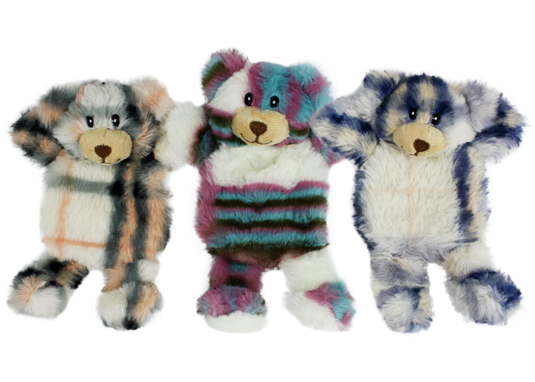 Multipet Berman Bears Dog Toy, Mini, 7-in