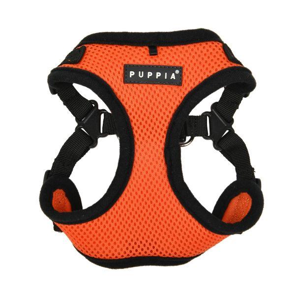 Puppia Soft Harness C for Dogs, Orange, X-Large