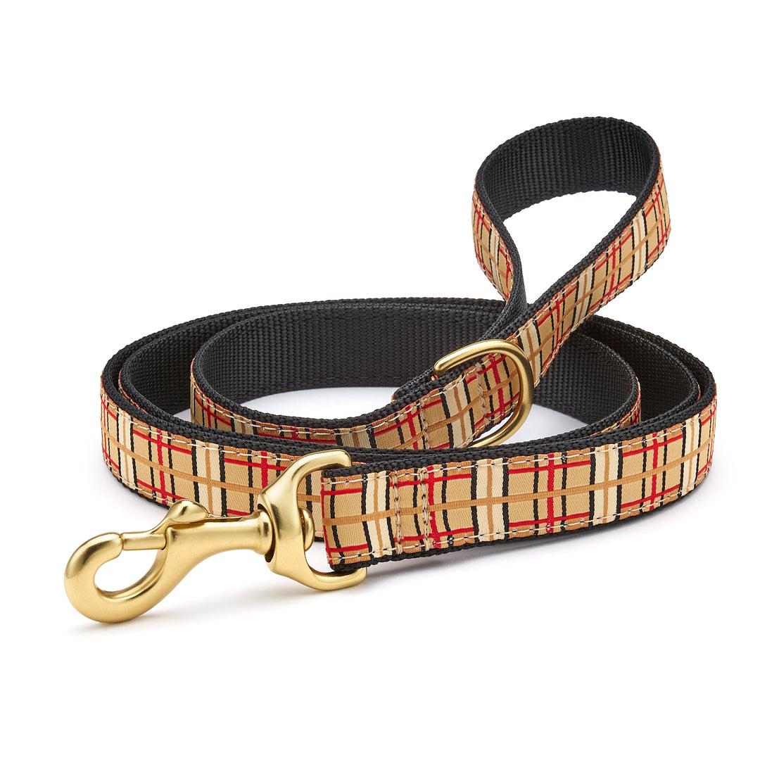 Up Country Dog Leash, Up Country Plaid, 1-in x 5-ft