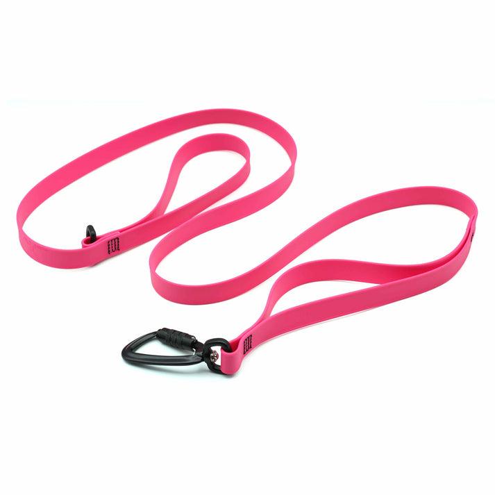 PACKT Endeavor FeatherW8 Dog Leash, Watermelon, 3/4-in x 5-ft